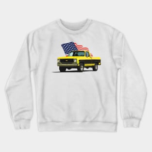 Old Yellow Pickup Crewneck Sweatshirt